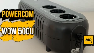 Обзор и тесты POWERCOM WOW 500U. Сверхкомпактный и легкий ИБП для домашнего использования