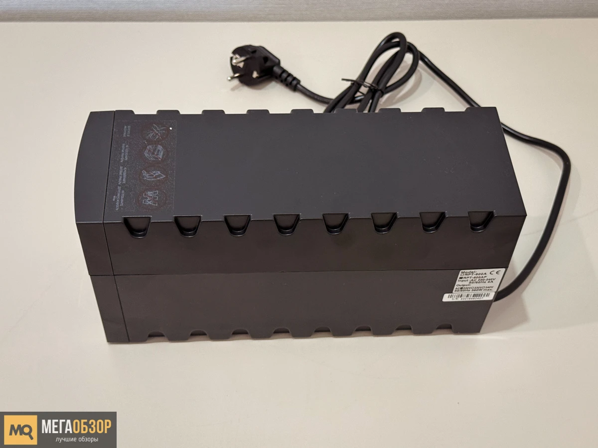 внешний вид POWERCOM Raptor RPT-600AP