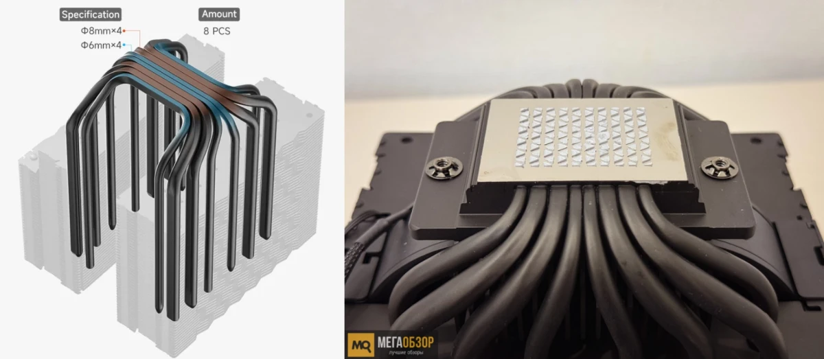 внешний вид PCCooler RZ820 BK