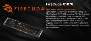 В сеть слили накопитель Seagate FireCuda X1070