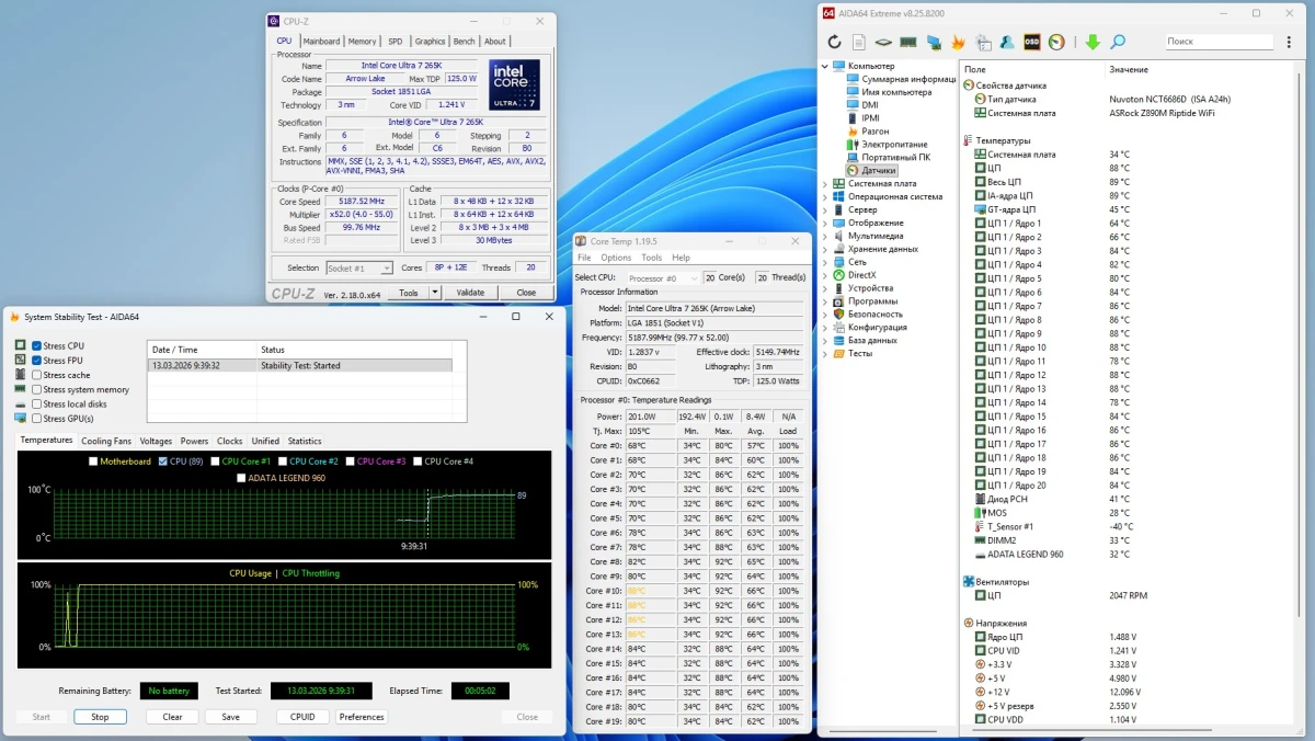тесты COOLER4U L815