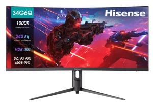 240-Гц монитор Hisense 34G6Q PRO вышел в России 