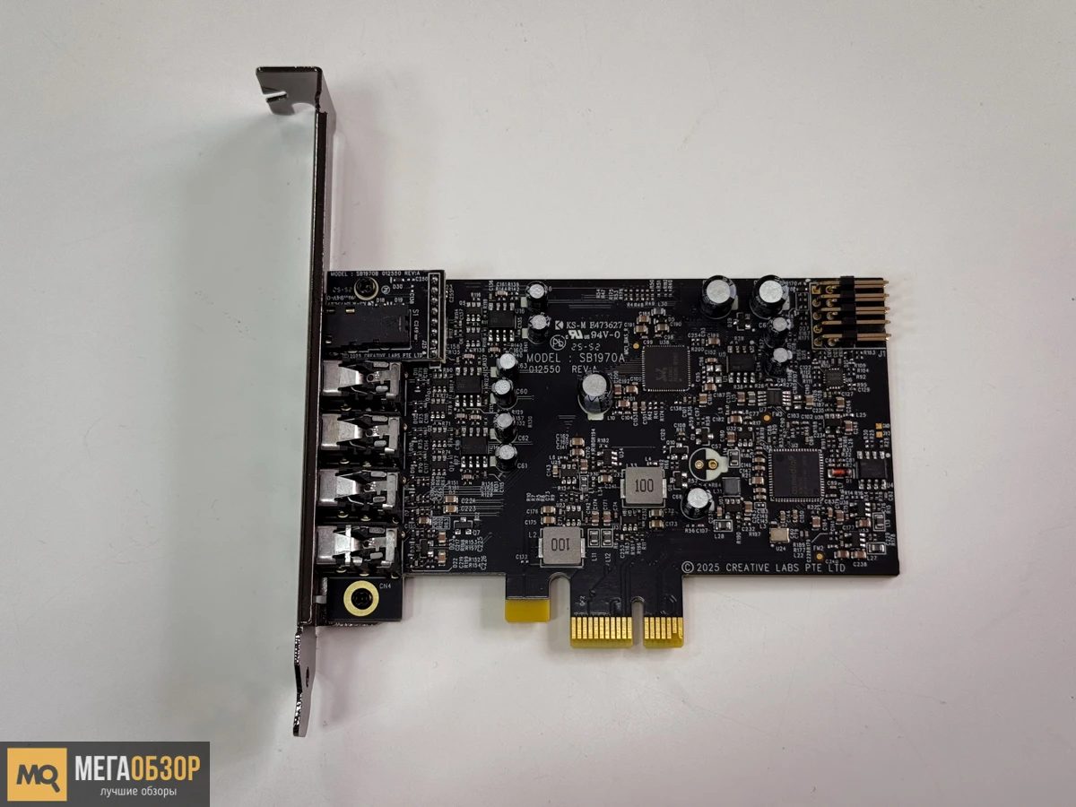 внешний вид Creative Sound Blaster Audigy FX Pro