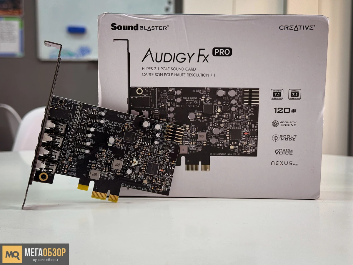 Обзор Creative Sound Blaster Audigy FX Pro