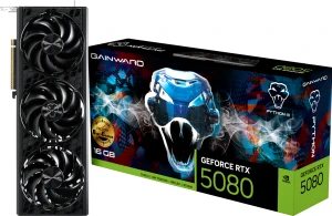 Представлены видеокарты Gainward GeForce RTX 5080 Python III