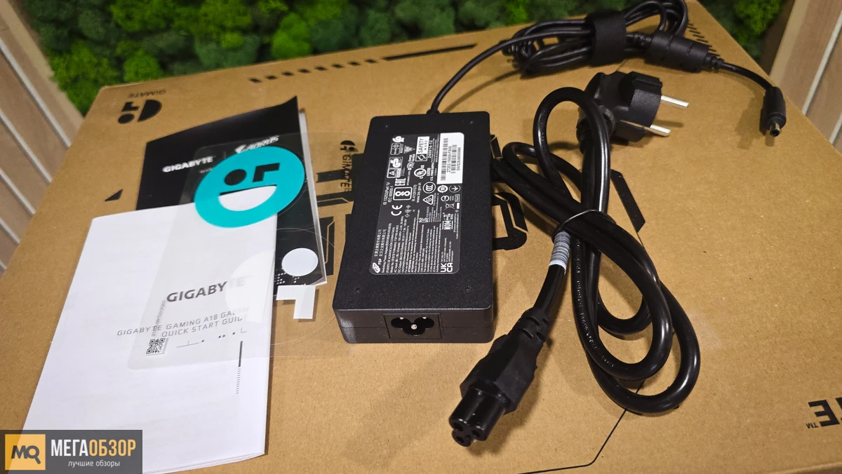 комплектация GIGABYTE GAMING A18