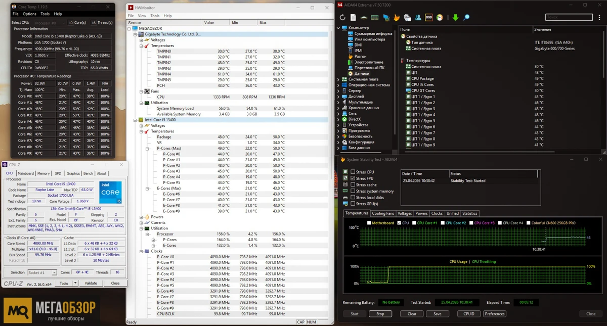 тесты PCCooler RZ820 Display