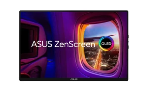 Представлен портативный монитор ASUS ZenScreen OLED MQ14FCKV 