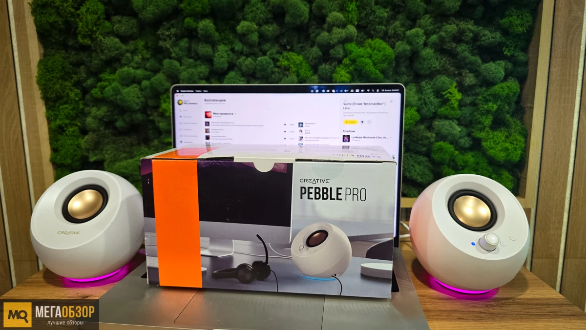 комплектация Creative Pebble Pro