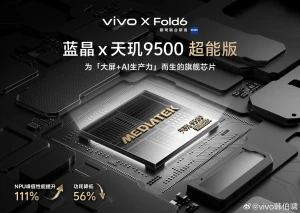 Vivo X Fold 6 получит кастомный процессор от MediaTek