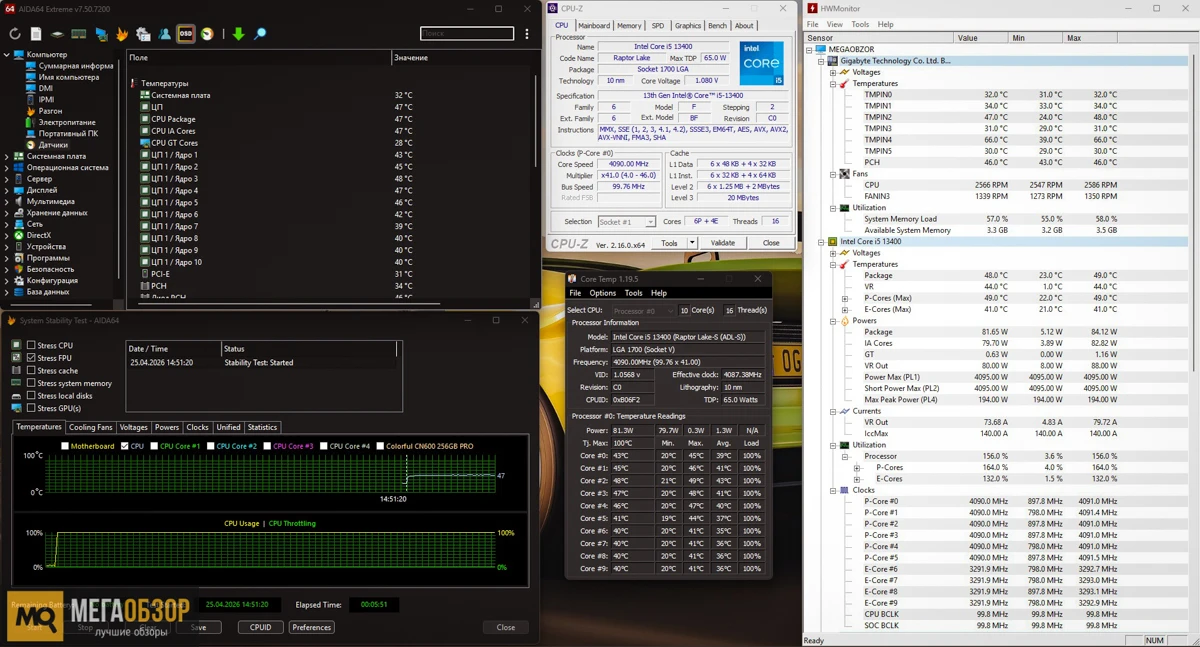 тесты PCCooler GT360M ARGB Display