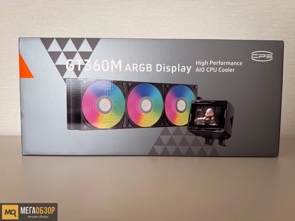 Обзор и тесты PCCooler GT360M ARGB Display