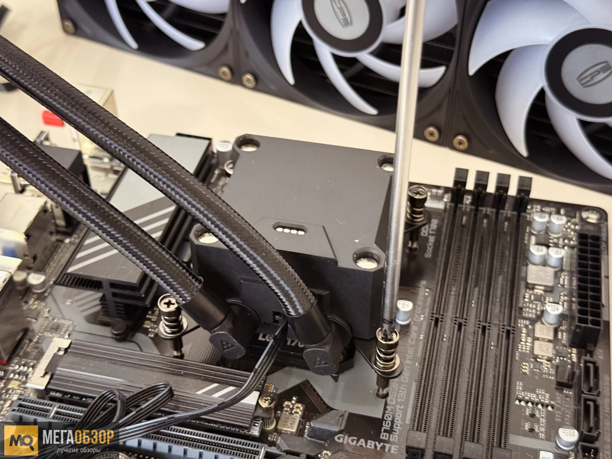 сборка PCCooler GT360M ARGB Display