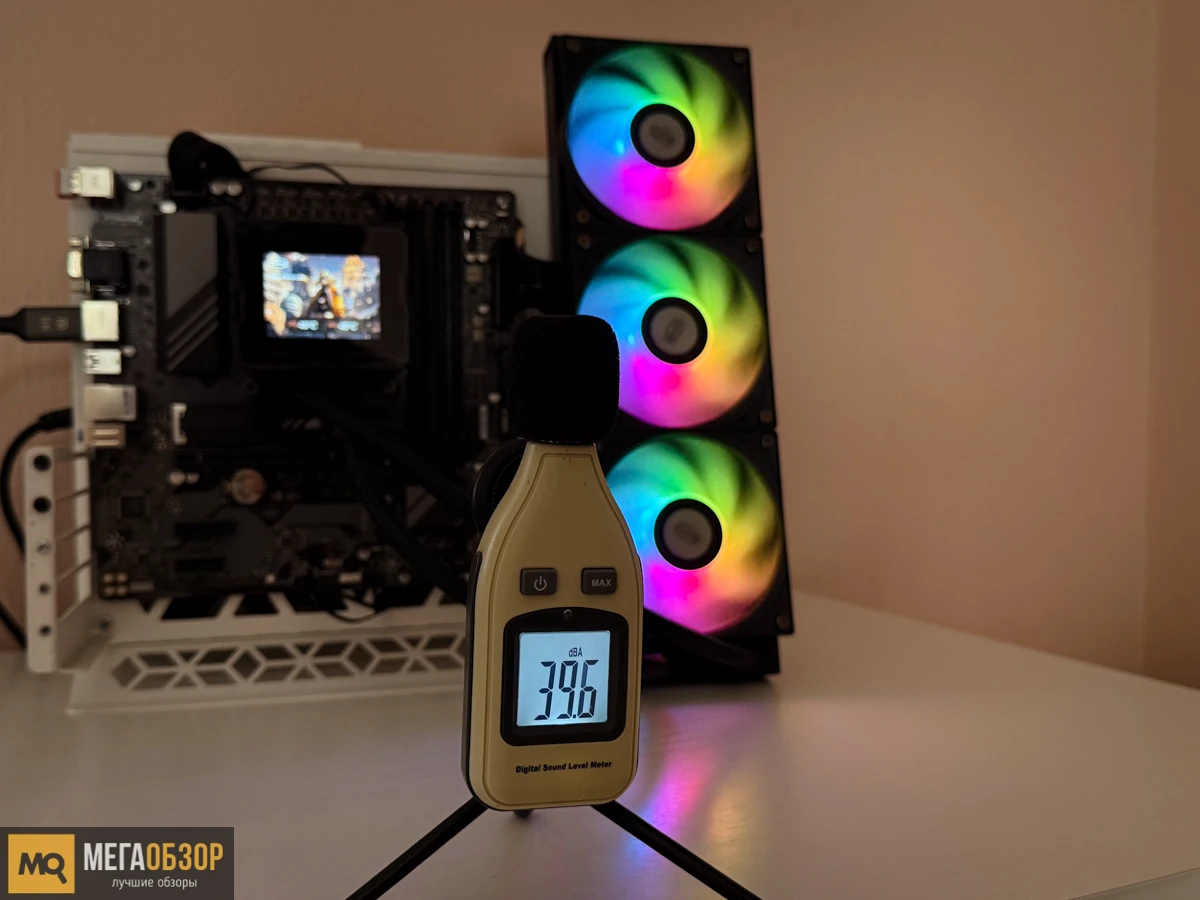 тесты PCCooler GT360M ARGB Display
