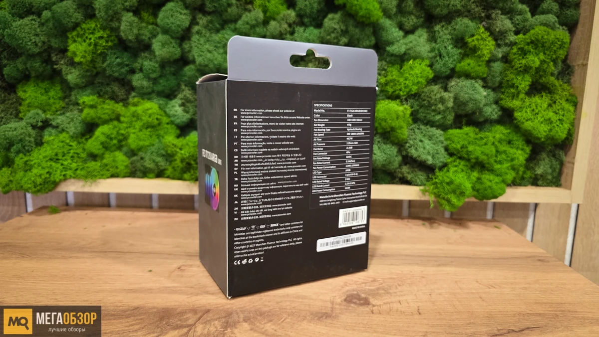 комплектация PCCooler F3 T120