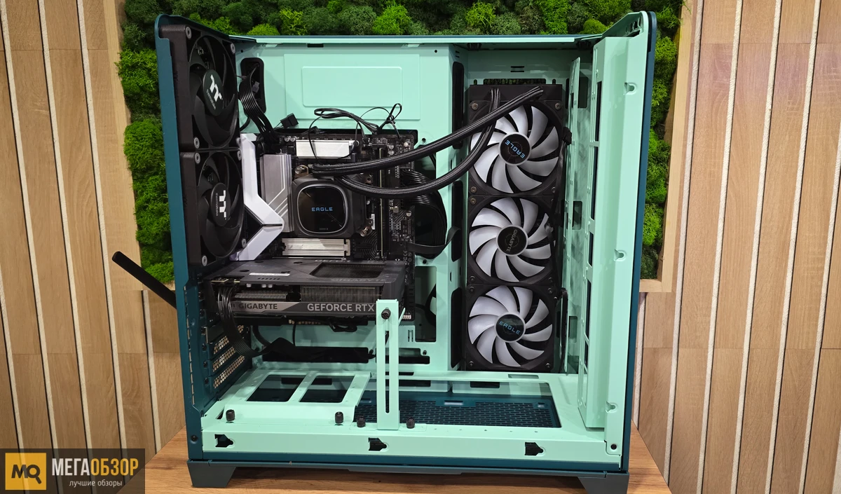сборка Thermaltake View 390 Air