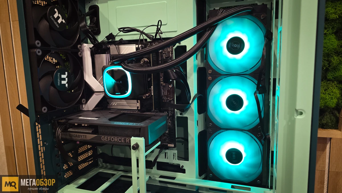сборка Thermaltake View 390 Air