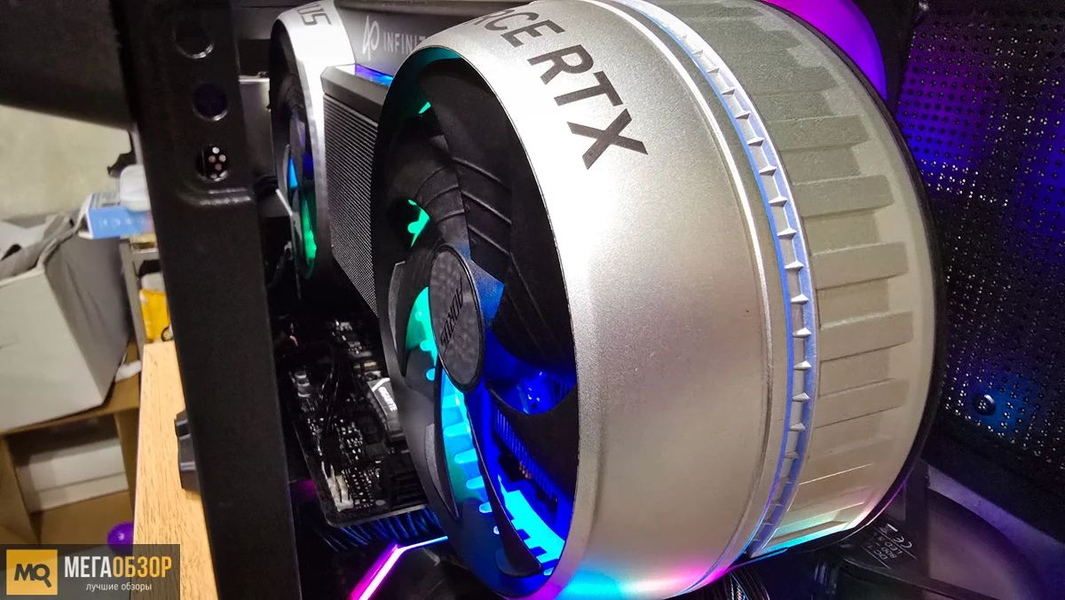 внешний вид AORUS GeForce RTX 5070 Ti INFINITY 16G