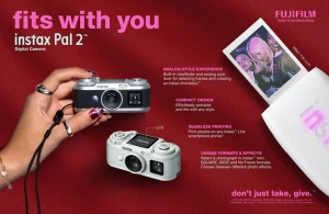 Fujifilm представила компактную камеру Instax Pal 2