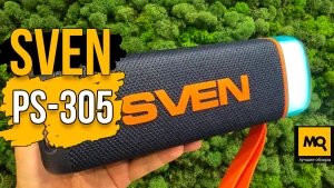 Обзор SVEN PS-305. Вертикальная портативная колонка с IPX5