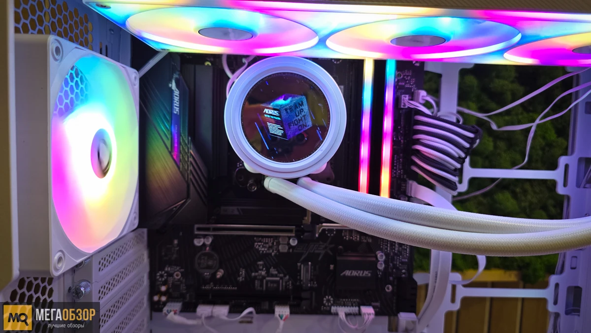 внешний вид AORUS ELITE 360 ICE