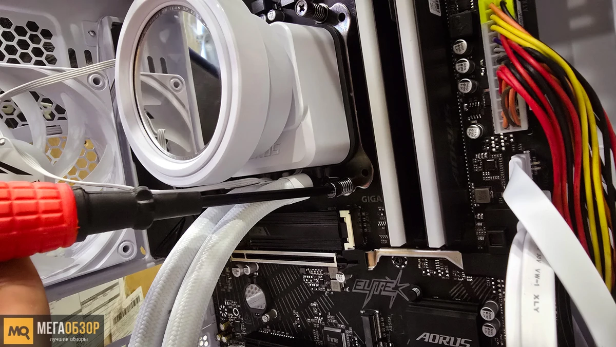 сборка AORUS ELITE 360 ICE