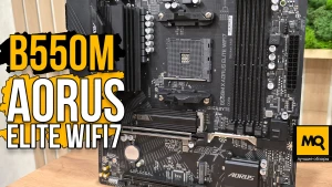 Обзор и тесты материнской платы B550M AORUS Elite WIFI7 с сокетом AM4 и DDR4