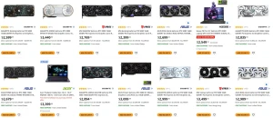 Стоимость NVIDIA GeForce RTX 5080 перевалила за 2000 долларов