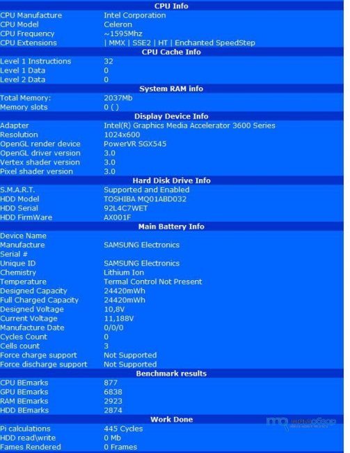 Обзор и тесты Samsung N100S. Доступный нетбук на Intel Atom N2100
