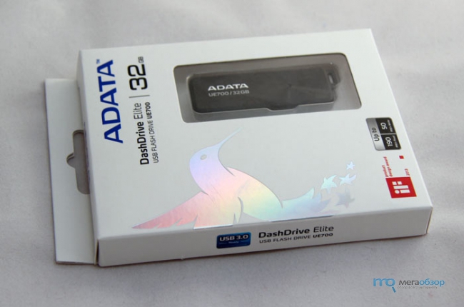 Обзор и тесты ADATA DashDrive Elite UE700 32GB. Флешка USB 3.0 с десятикратным приростом скорости чтения и записи данных