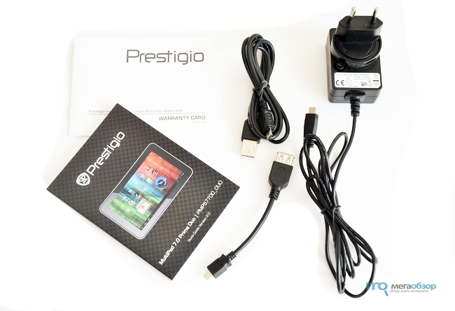 Комплектация Prestigio MultiPad 7.0 Prime Duo