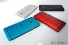 HTC One (M8) будет доступен в красном, розовом и синем цвете