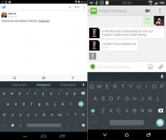 Клавиатура Android L появилась в Google Play
