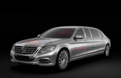 Первые изображения лимузина Mercedes Pullman 