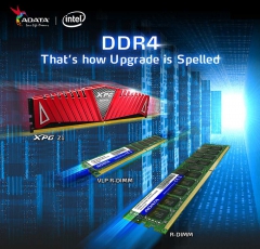 Новые модули памяти ADATA DDR4 готовы к разгону