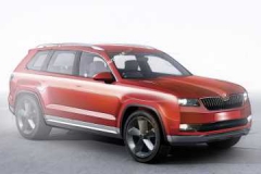 Skoda назвала цены нового семиместного кроссовера