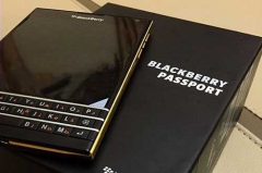 BlackBerry Passport облачился в золотой корпус