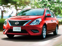 Обновленный седан Nissan Latio