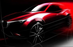 Тизер нового кроссовера Mazda 