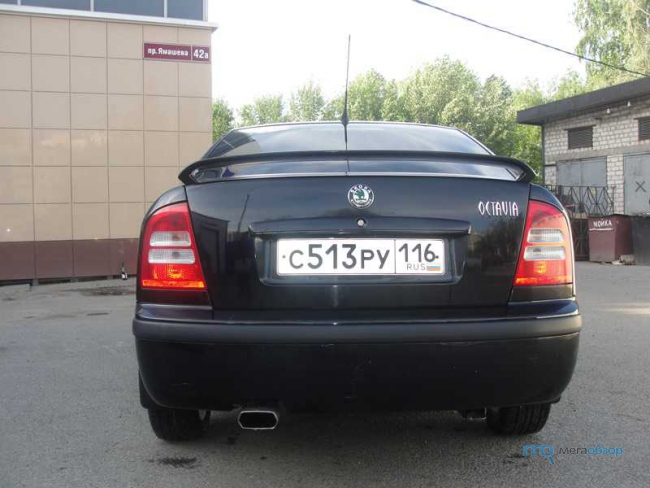 бампер на skoda octavia wts