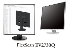 EIZO FlexScan EV2730Q монитор с разрешением 1920 х 1920 пикселей