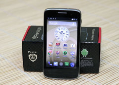 Обзор и тесты Prestigio MultiPhone 3404 DUO. Доступный смартфон с Android 4.4