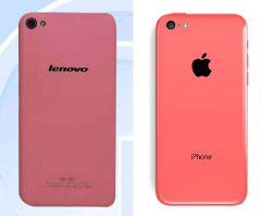 Смартфон Lenovo S60 копирует iPhone 5c