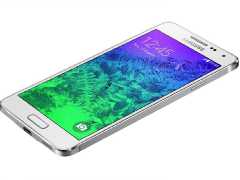 Смартфоны Samsung Galaxy Alpha с кожаной панелью доступны во Франции