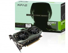 Фото видеокарт GeForce GTX 960 OC и GeForce GTX 960 EXOC от KFA2 