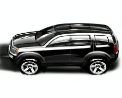 Honda Pilot представят летом 2015 года