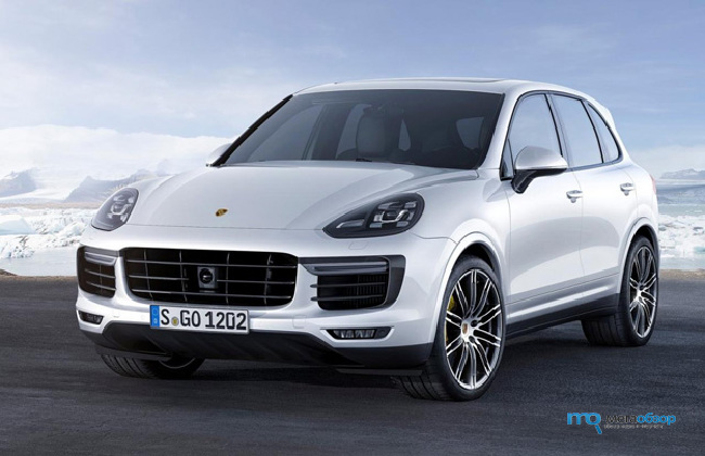 рестайлинговый porsche cayenne