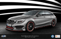 Инъекция мощности для Mercedes CLA Shooting Brake от RevoZport 