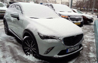 Фотографы «поймали» новый Mazda CX-3 в Химках