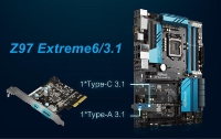 ASRock Z97 Extreme6/3.1 и X99 Extreme6/3.1 платы с USB 3.1 Type-A и Type-C